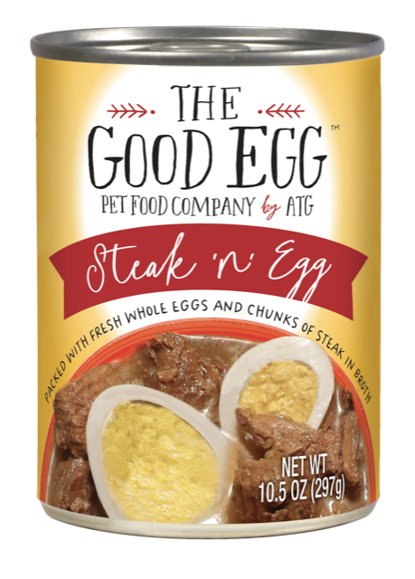 ATG DOG CAN GOOD EGG STEAK 10.5Z